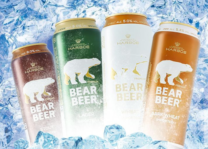 Bia gấu Bear Beer Lager 5%
