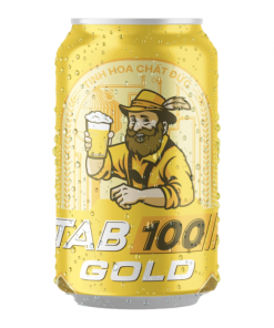 Bia lon TAB 100 GOLD