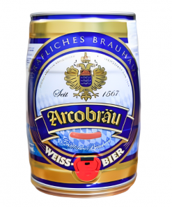 Bia Arcobrau Weissbier Hell 5.3% Đức – bom 5 lít