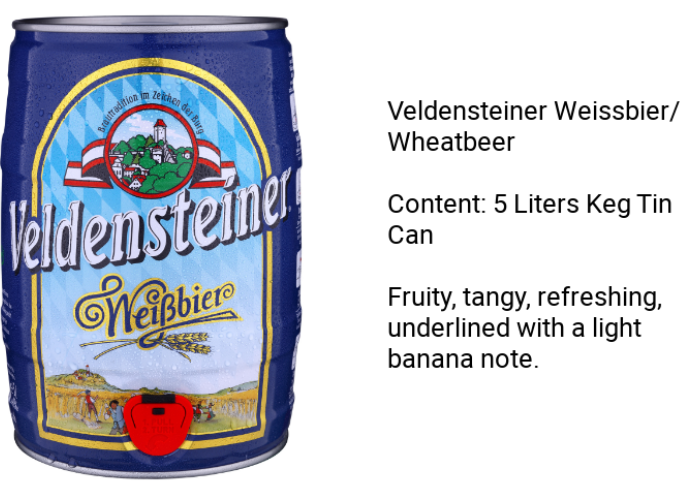 Bia Veldensteiner Weissbier