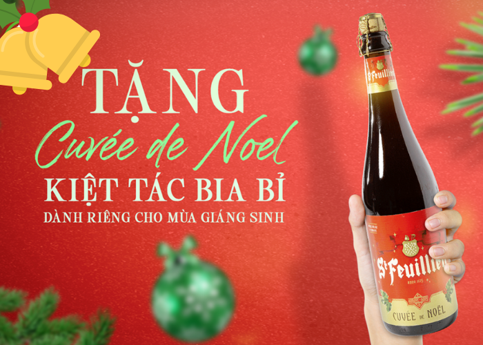 bia nhập khẩu tặng Giáng Sinh