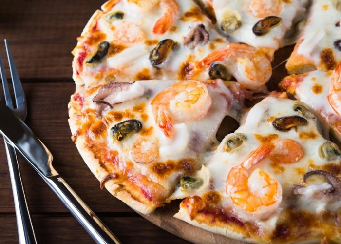 cách làm món pizza hải sản