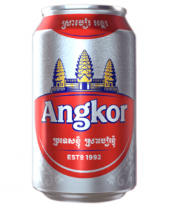 Bia Angkor Lager Lon 330ml