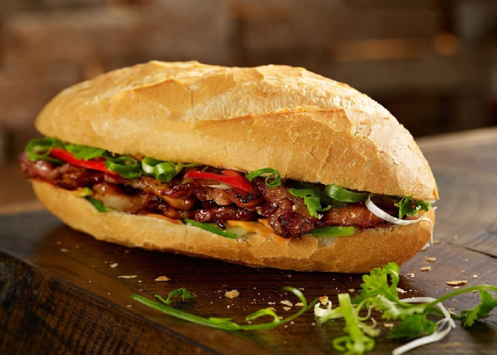 cách làm món bánh mì thịt