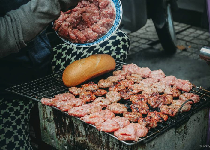 cách làm món bánh mì thịt