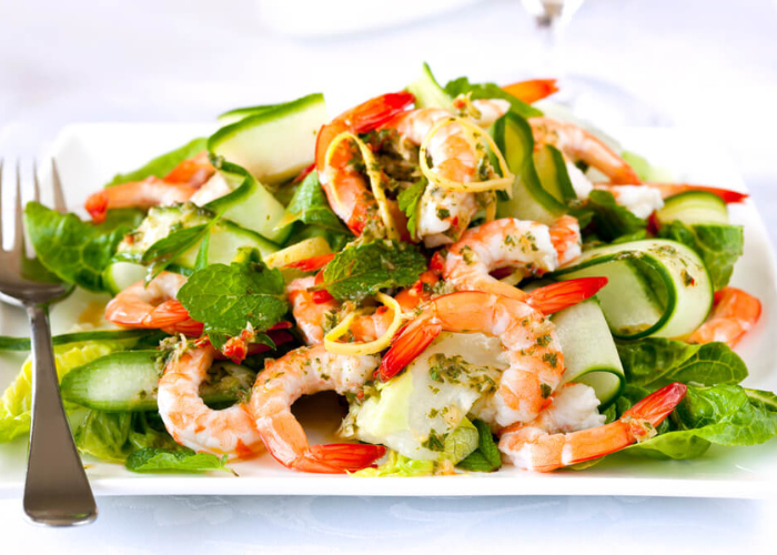 Salad hải sản