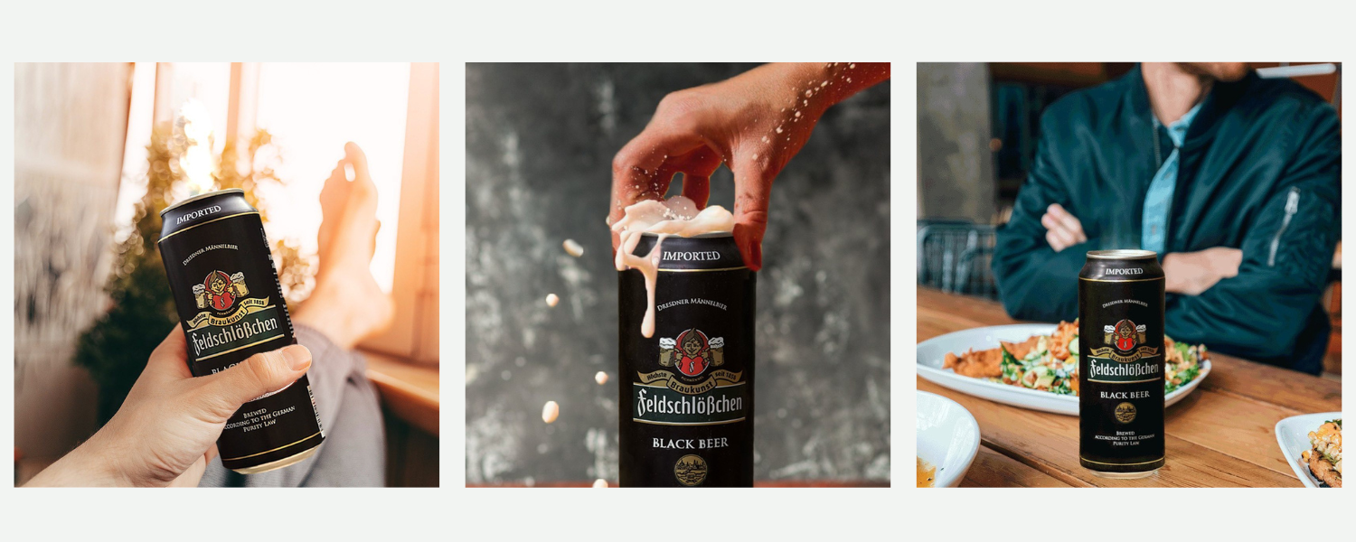 Bia Feldschlobchen Schwarzebier