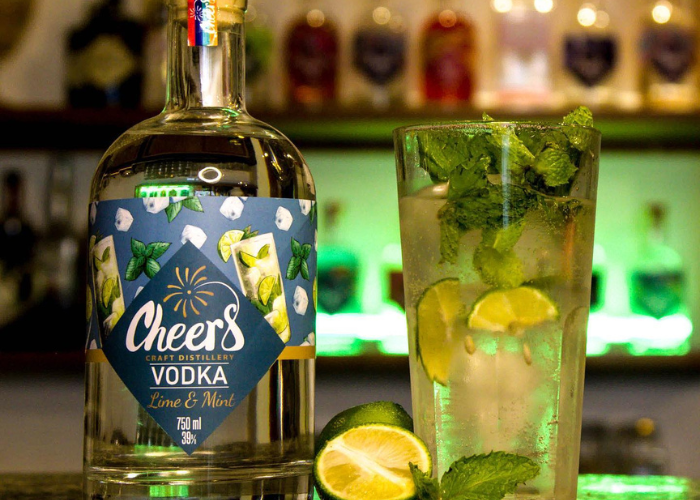 Vodka Cheers Lime & Mint