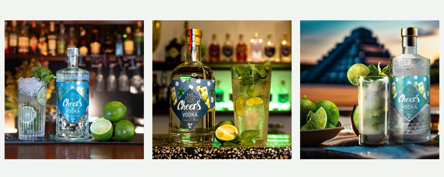 Vodka Cheers Lime & Mint