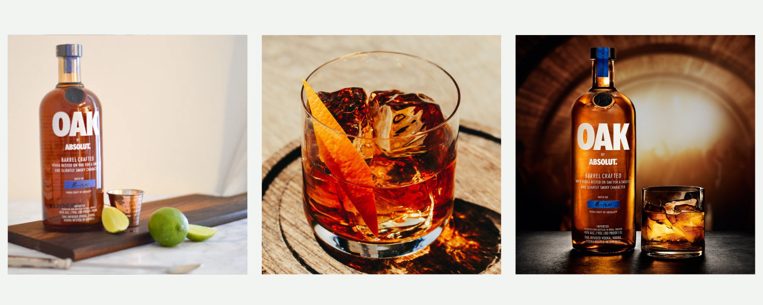 Vodka Absolut Oak