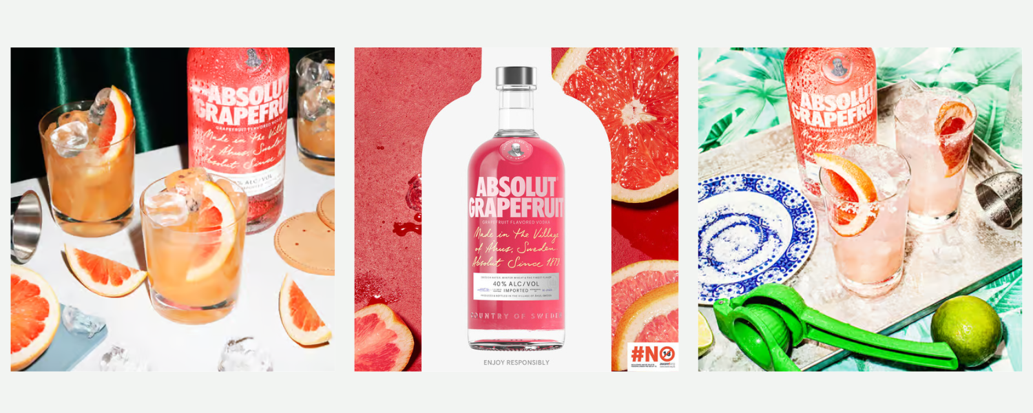 Vodka Absolut Grapefruit bưởi