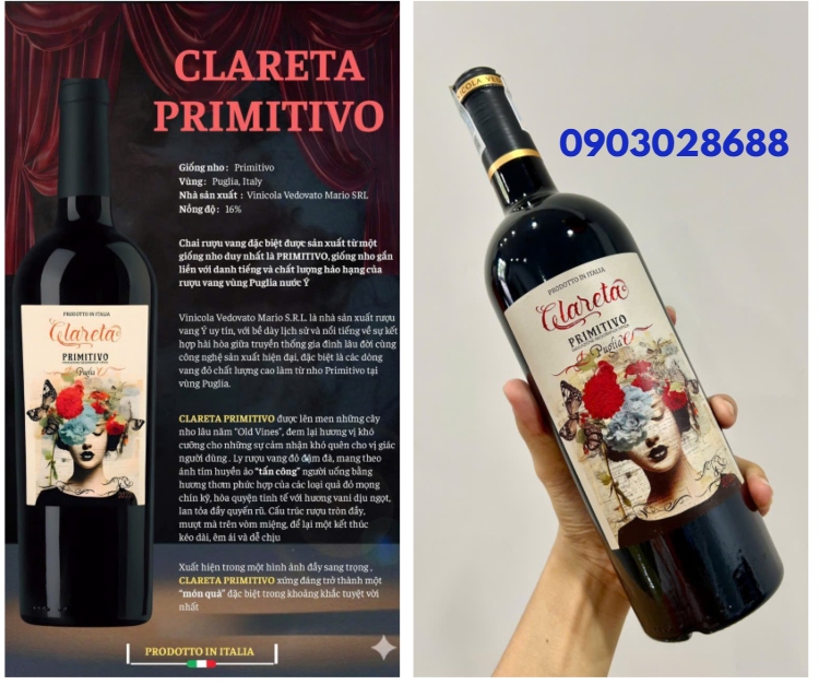 Thong-tin-Ruou-vang-Clareta-Primitivo-Puglia