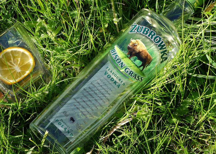 Rượu vodka Zubrowka 1L