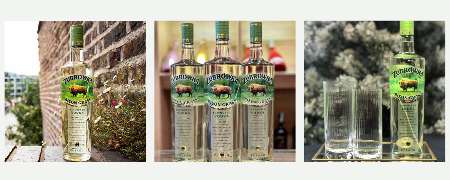 Rượu vodka Zubrowka 1L