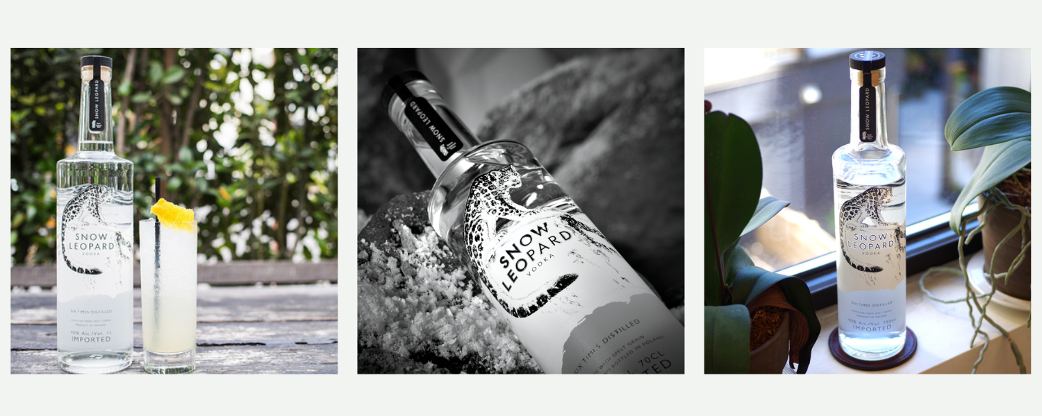 Rượu Vodka Snow Leopard