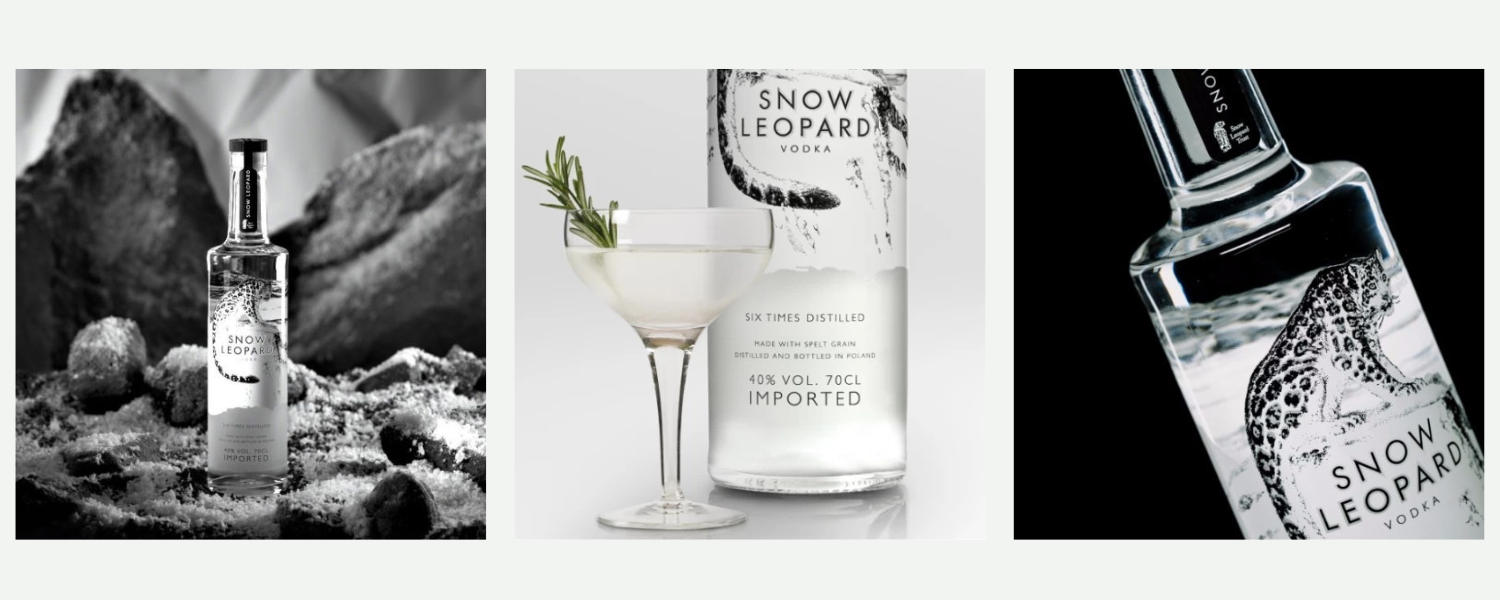 Rượu Vodka Snow Leopard