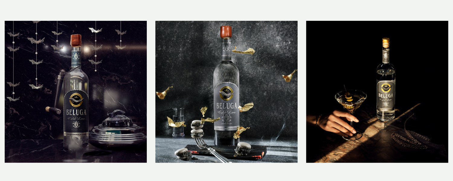 Vodka Beluga Gold Line - Beluga búa