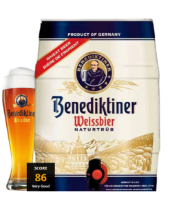Bia Benediktiner Weissbier 5.4% – Bom 5 Lit