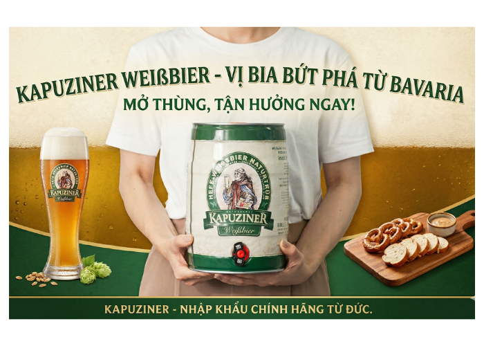 Bia Kapuziner Weissbier 5.4%