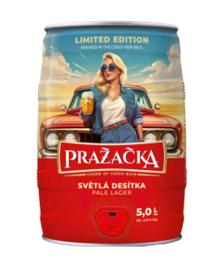 Bia Prazacka Pale Lager 4.9% – Bom 5 Lit