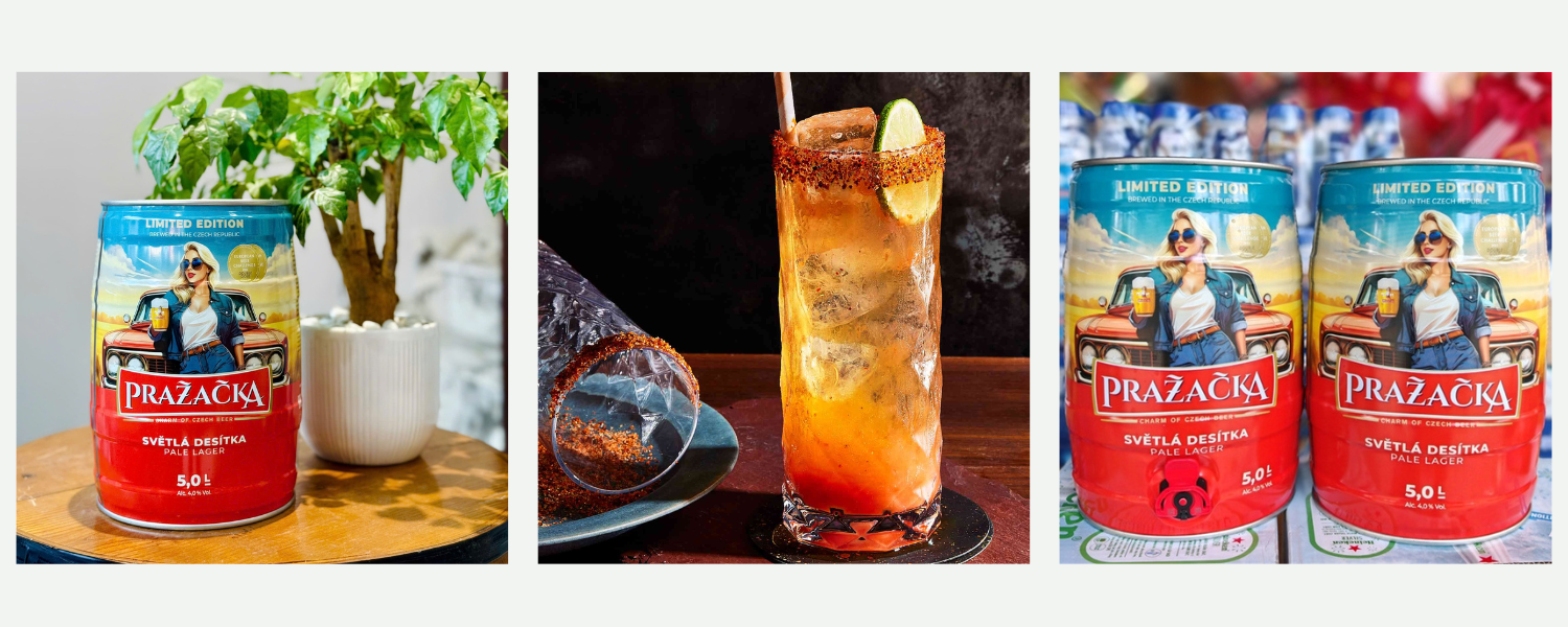 Bia Prazacka Pale Lager 4.9% – Bom 5 Lit