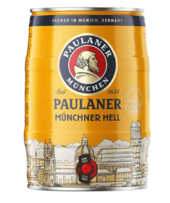 Bia Paulaner Munchner Hell 4.9% – Bom 5 Lit