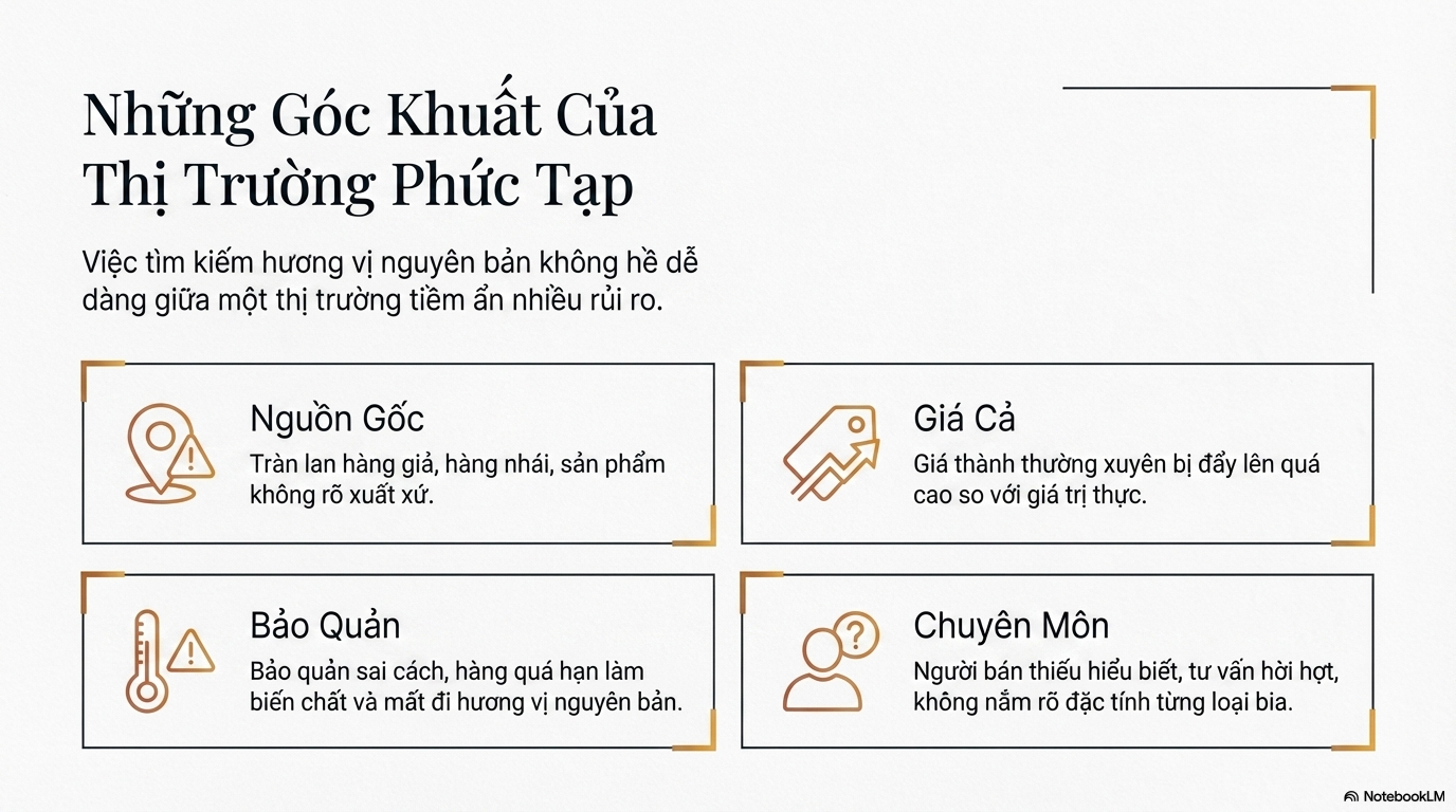 nơi bán bia nhập khẩu