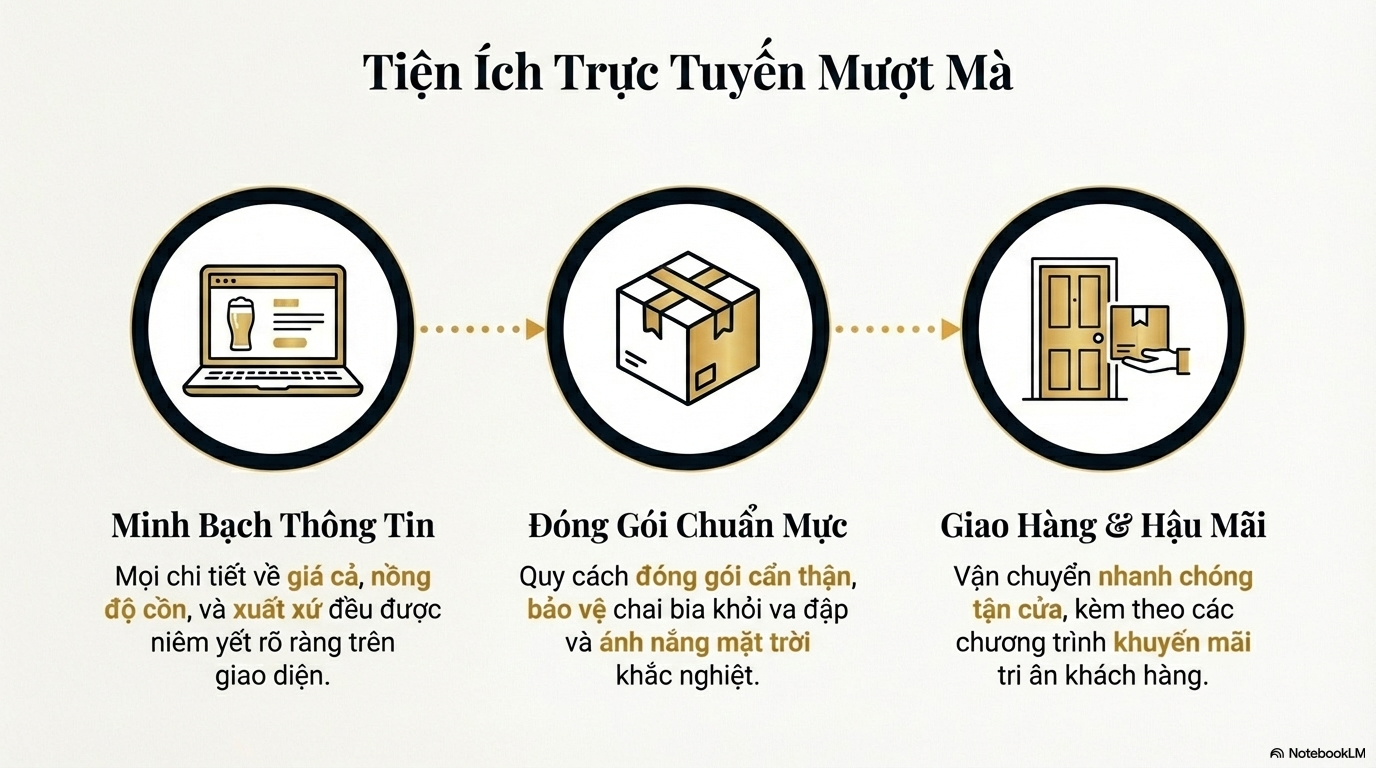 nơi bán bia nhập khẩu