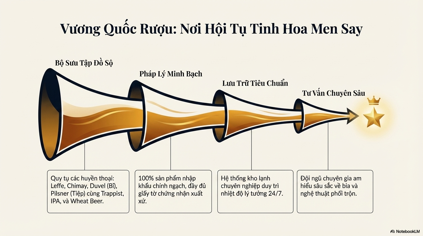 nơi bán bia nhập khẩu
