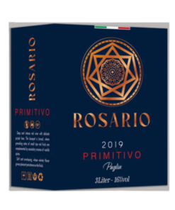 Rượu Vang Bịch 3L Rosario Primitivo 2019