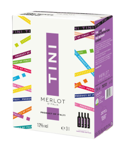 Rượu Vang Bịch Ý Tini Merlot BIB