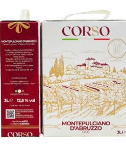 Rượu vang bịch 3l Corso Montepulciano d’Abruzzo DOC