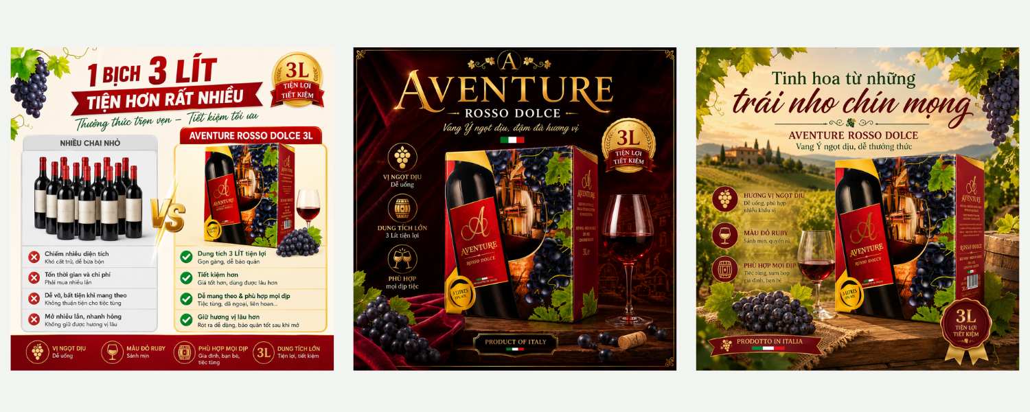 Rượu vang Ý Aventure