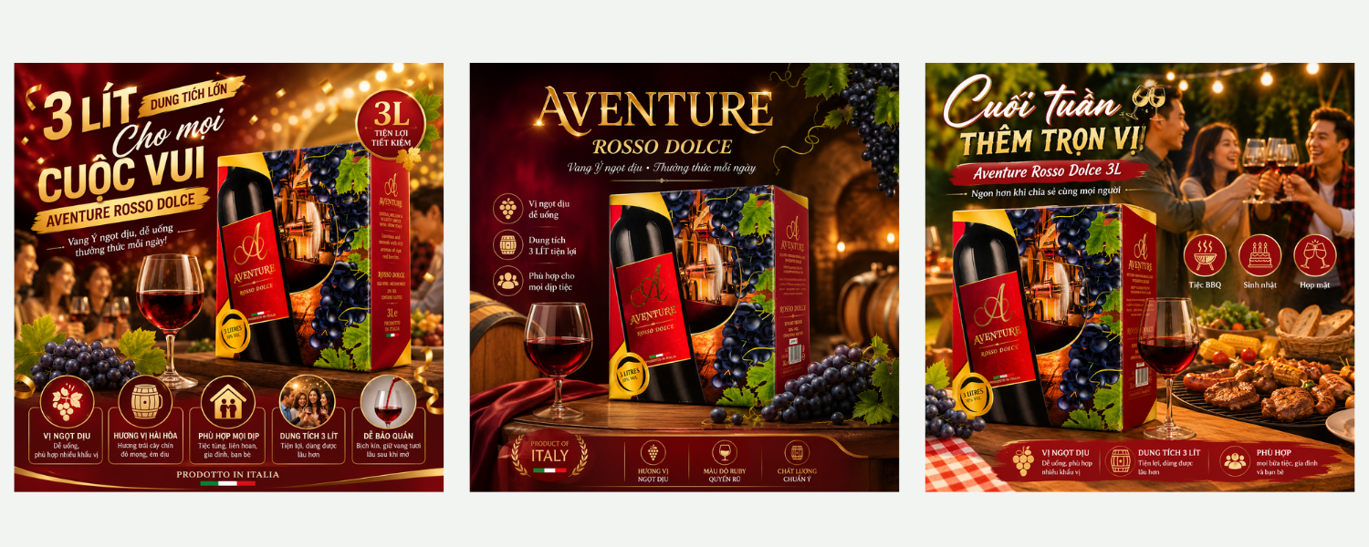 Rượu vang Ý Aventure