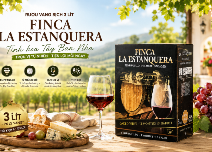 Rượu Vang Bịch 3l Finca La Estanquera