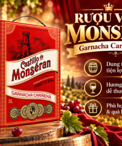 rượu vang BIB Castillo de Monseran Garnacha Cariñena 3L