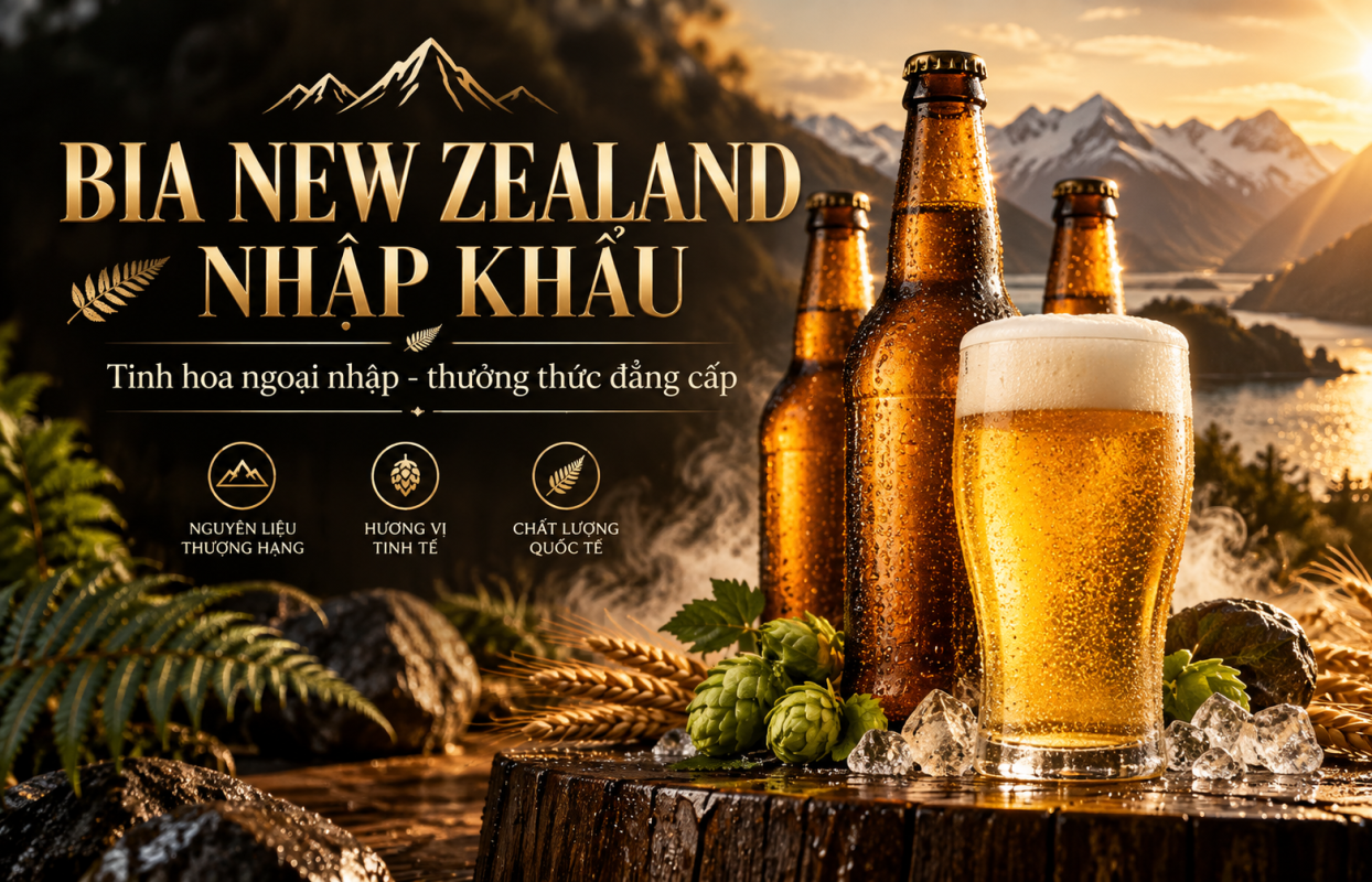 Bia New Zealand Nhập Khẩu