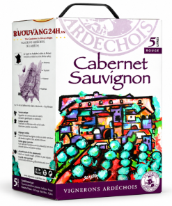 Rượu Vang Bịch Ardeche Cabernet Sauvignon 5L