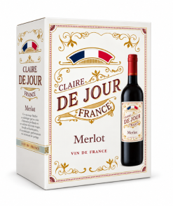 Rượu Vang Pháp Claire De Jour Merlot 3L